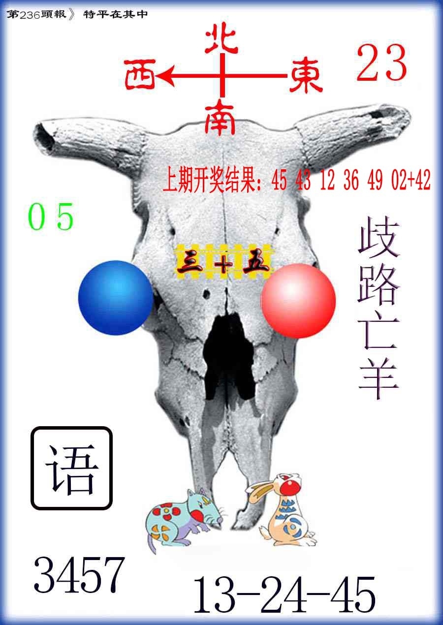 2025236期：澳门牛头报