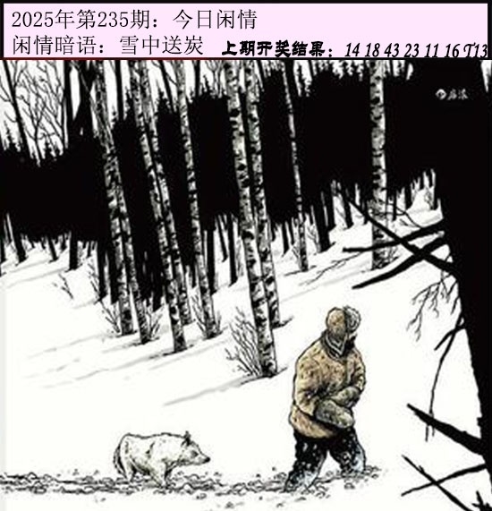 2025235期：今日閑情１
