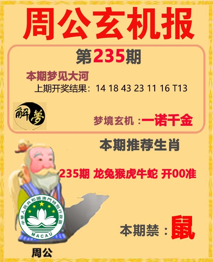 2025235期：周公玄機報
