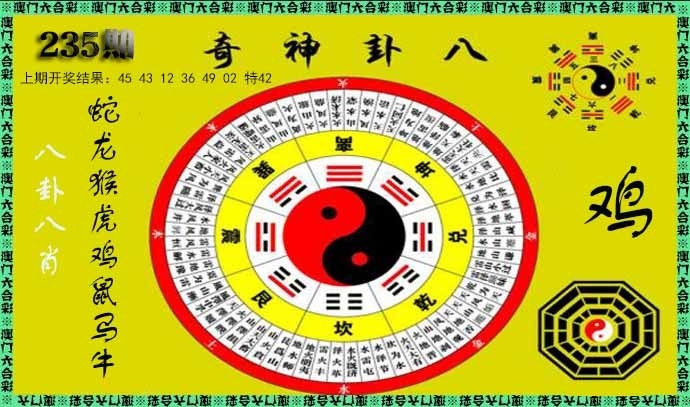 2025236期：神奇八卦圖