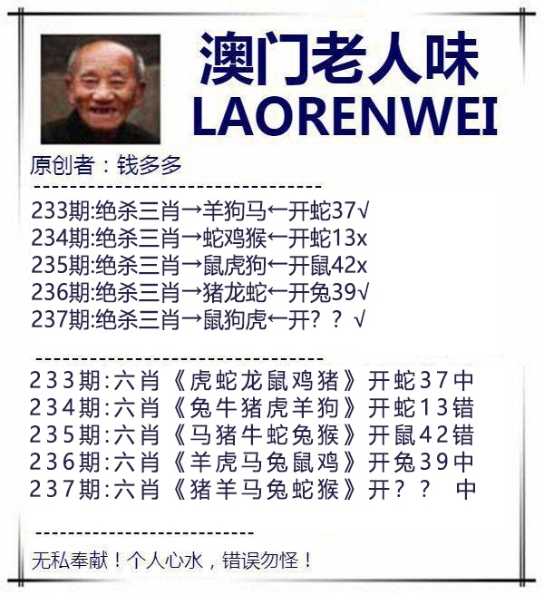 2025237期：澳門老人報(bào)