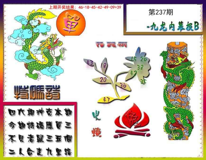 2025237期：內(nèi)幕特肖A