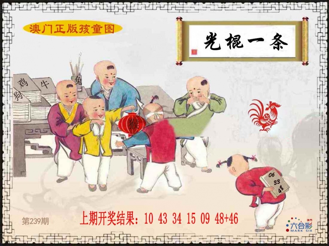 2025239期：澳門(mén)孩童報(bào)