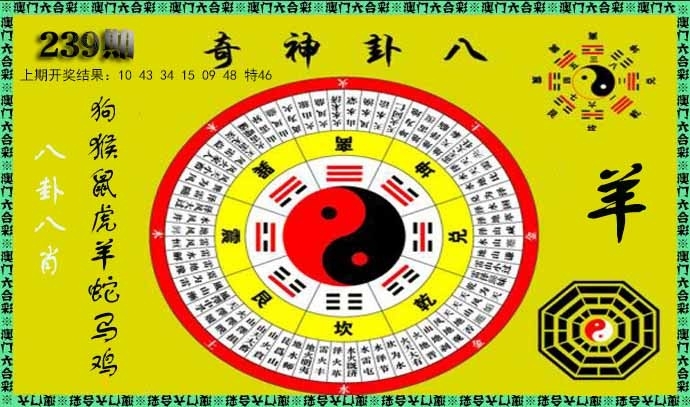 2025239期：神奇八卦圖