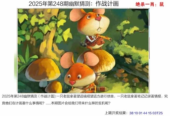 2025248期：澳幽默猜測