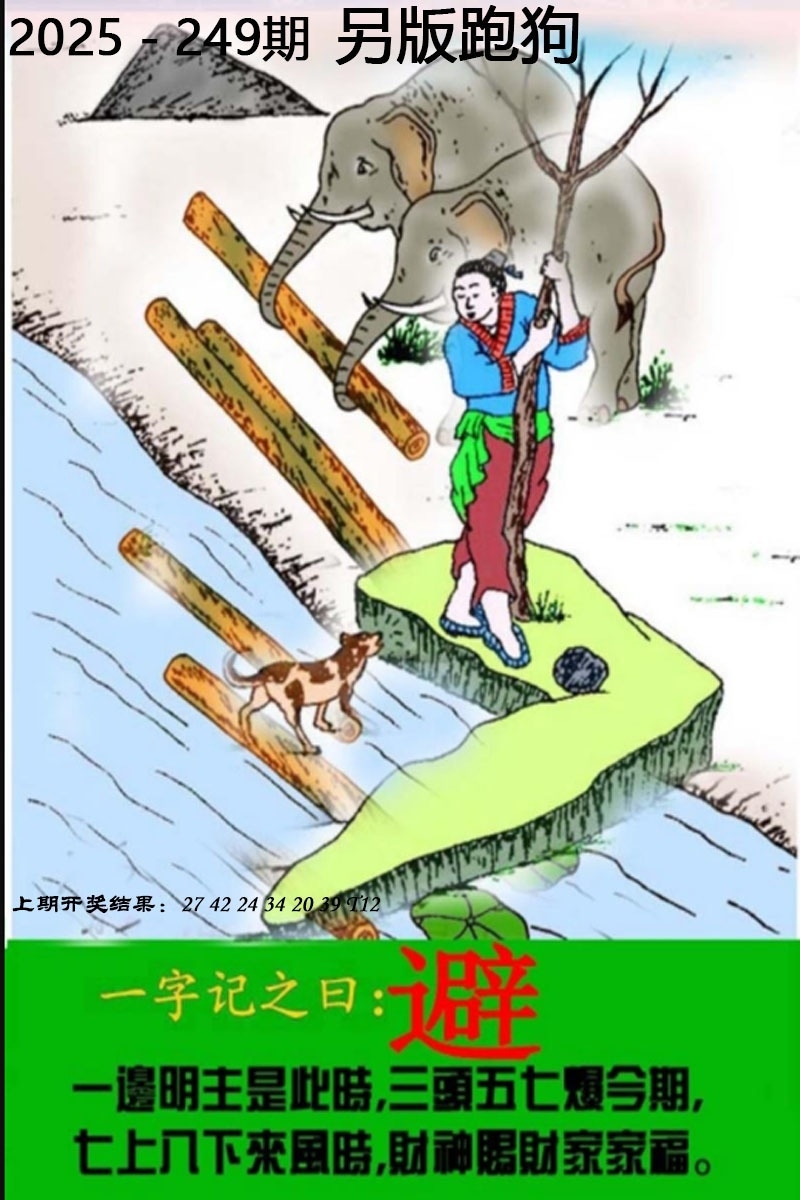 2025249期：另版跑狗圖