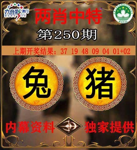 2025250期：澳門兩肖特