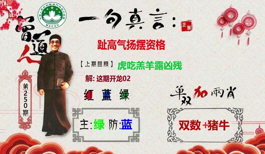 2025250期：一句真言圖