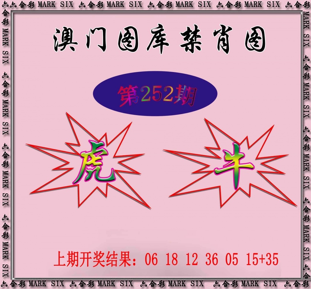 2025252期：新圖庫(kù)禁肖