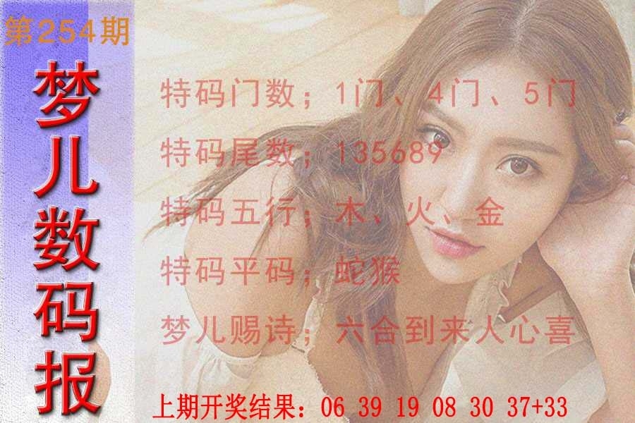 2025254期：夢兒數碼報