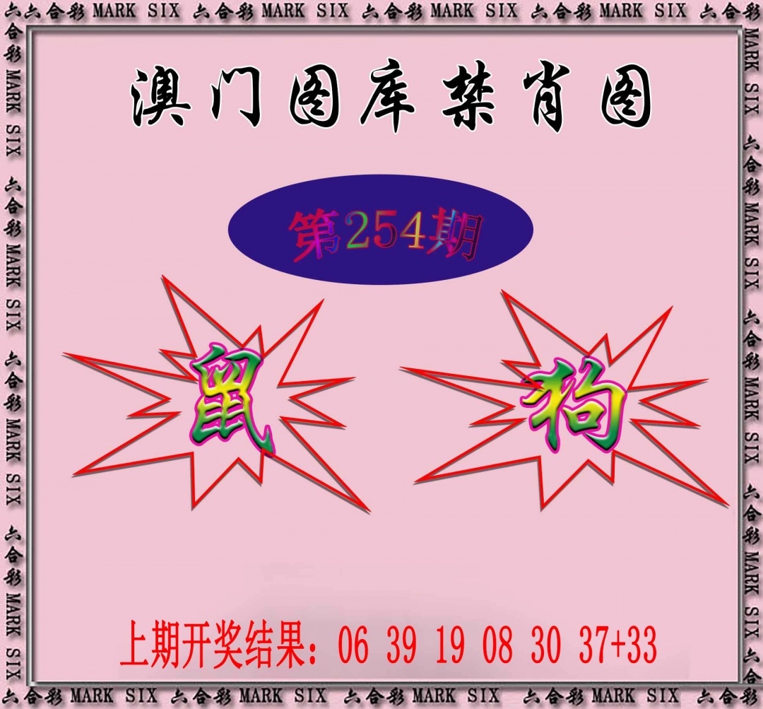 2025254期：新圖庫禁肖