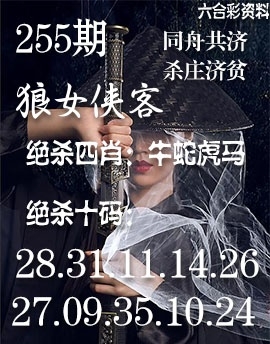 2025255期：狼女俠客圖