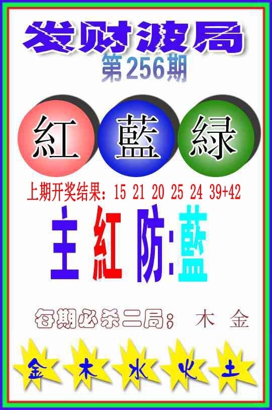 2025256期：發(fā)財(cái)波局報(bào)