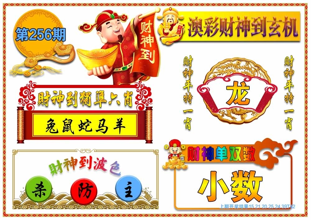 2025256期：財神玄機報