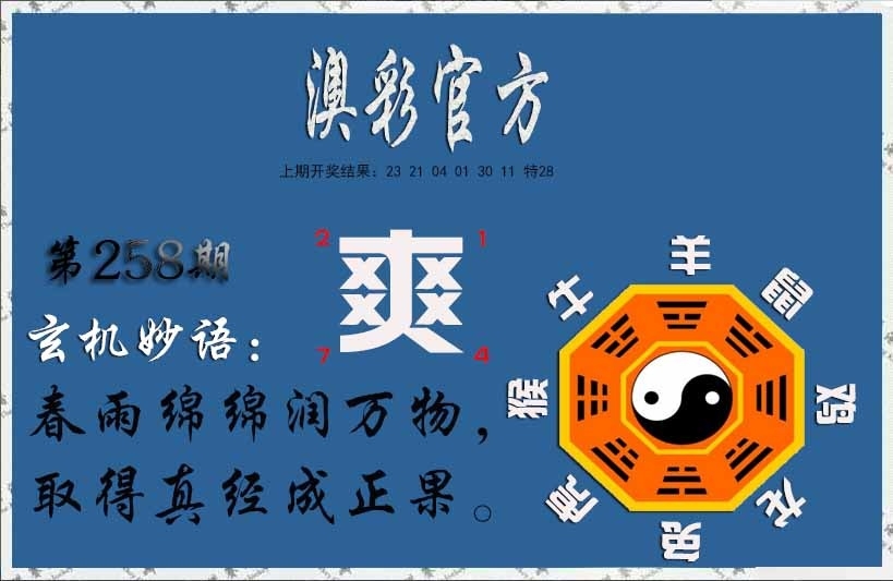 2025258期：玄機(jī)妙語(yǔ)圖