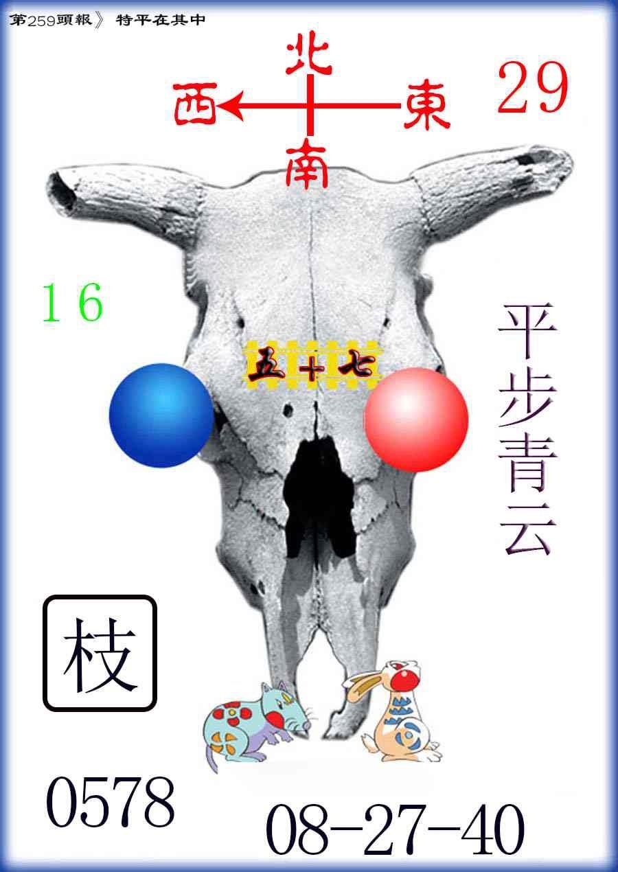 2025259期：澳門牛頭報(bào)