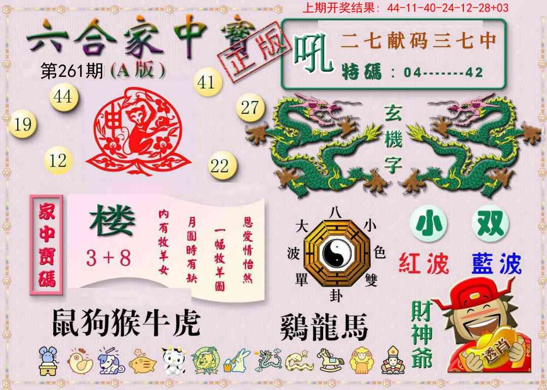 2025261期：合家中宝A，描绘2025最全免费正版大全玄机:荣华富贵今中事;解析2025最新资料免费大全一4肖8码：【鼠虎鸡猪,12-14-15-20-34-40-48-49】