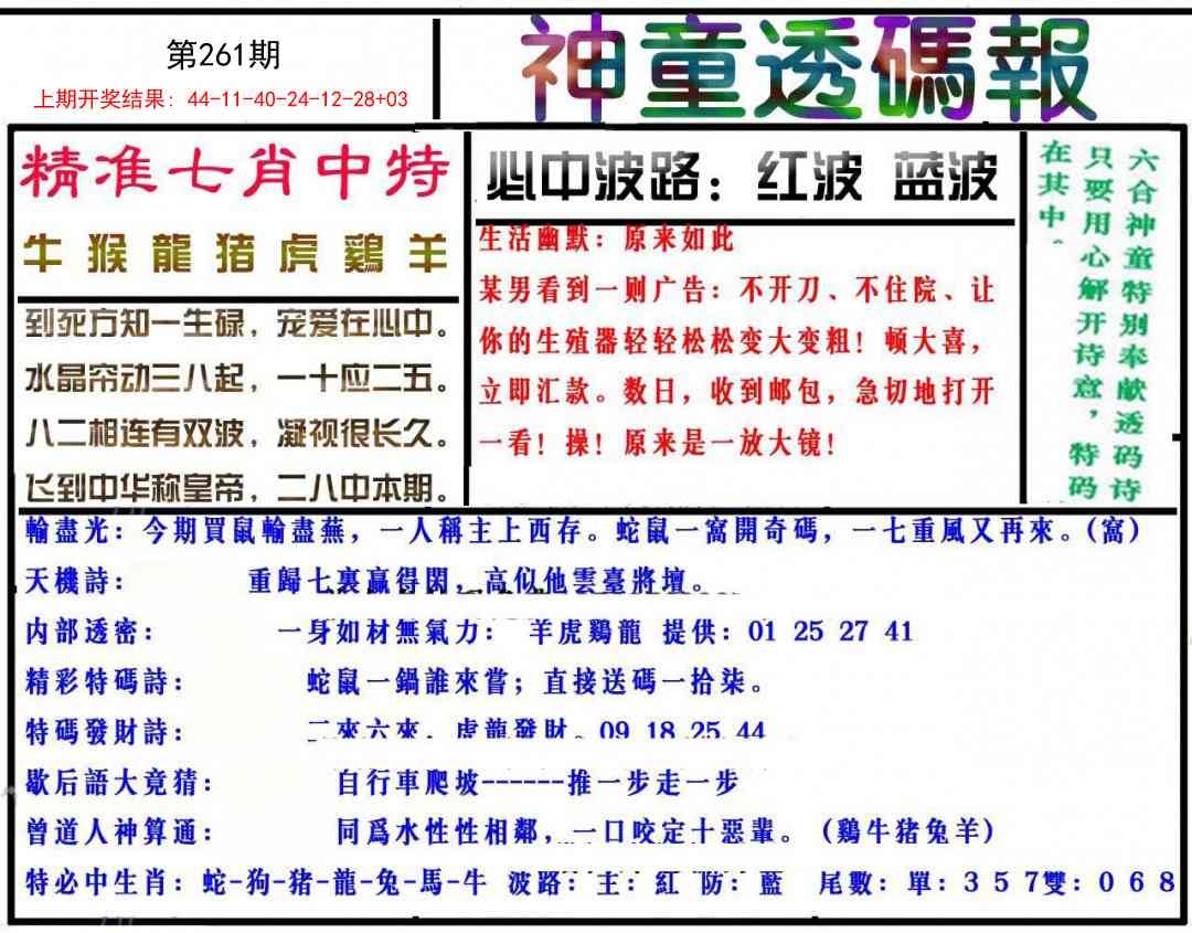 2025261期：神童透码报，描绘2025港六今晚开奖号码玄机:牛郎织女喜相会;解析2025新澳门号码大全4肖8码：【鼠龙马鸡,8-21-22-27-29-32-45-47】
