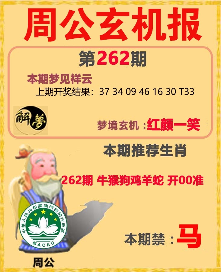 2025262期：周公玄机报，描绘2025澳门六今晚开奖结果出来玄机:欲钱孙陪空 (虎龙);解析2025最全免费资料大全4肖8码：【蛇马猴鸡,1-14-22-23-26-36-45-48】