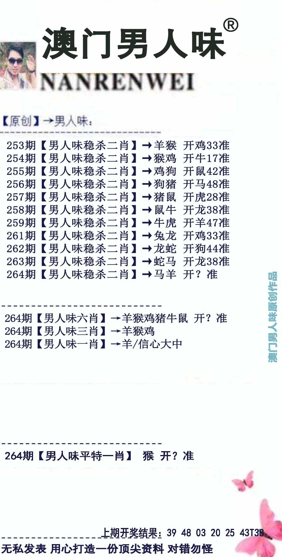 2025264期：澳门男人味，描绘205期澳门天天彩玄机:有三有四能发家;解析2025新澳门天天免费5肖10码：【鼠牛虎马羊,4-15-19-22-23-24-25-29-36-38】