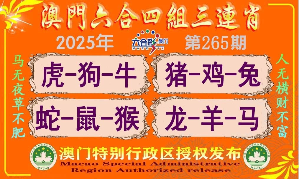 2025265期：四组三连肖，描绘2025期期精准免费玄机:有男有女正合身;解析2025最新免费资料4肖8码：【羊鸡狗猪,2-4-15-17-30-31-37-45】