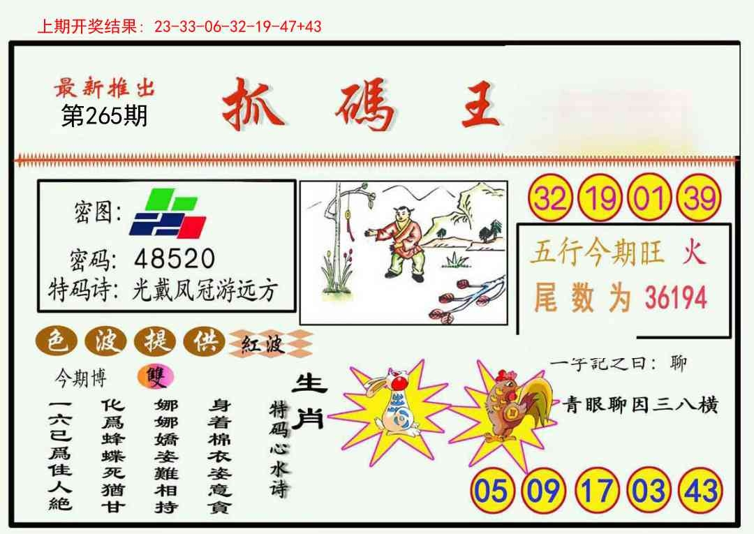 2025265期：澳门抓码王，描绘205期澳门天天彩玄机:有男有女正合身;解析2024新澳门正版免费挂牌灯牌4肖8码：【羊鸡狗猪,2-4-15-17-30-31-37-45】