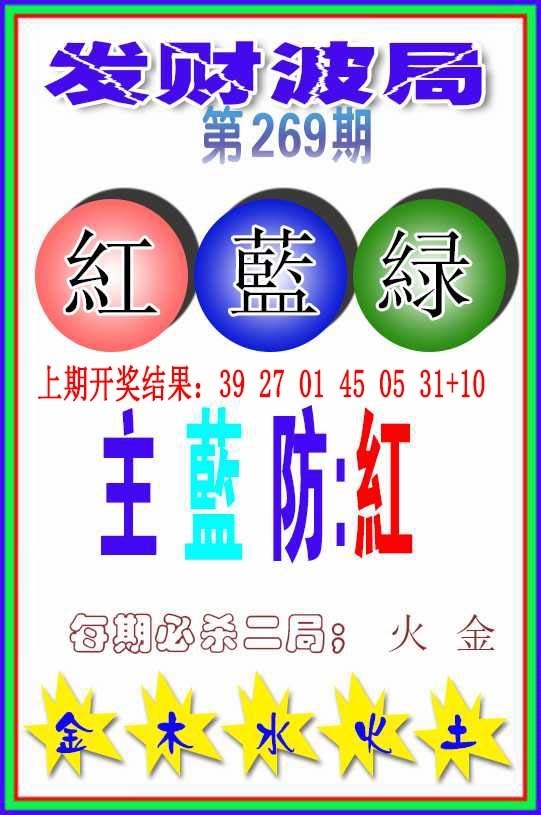 2025269期：发财波局报，描绘2025最新免费资料大全性玄机:四六合一先后出;解析2025期期精准免费5肖10码：【鼠兔蛇羊猴,2-5-6-7-8-15-17-24-26-28】