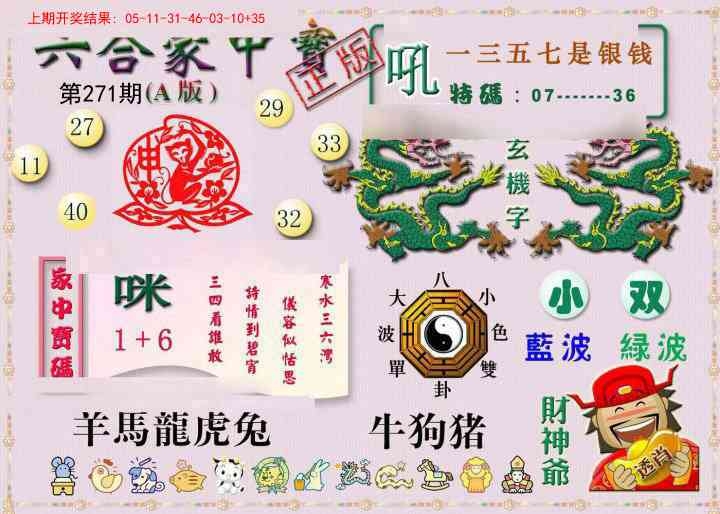 2025271期：合家中宝A，描绘2025综合资料大全玄机:香港九龙塘;解析205期澳门天天彩5肖10码：【鼠兔蛇马猴,6-9-11-15-16-24-27-35-36-43】