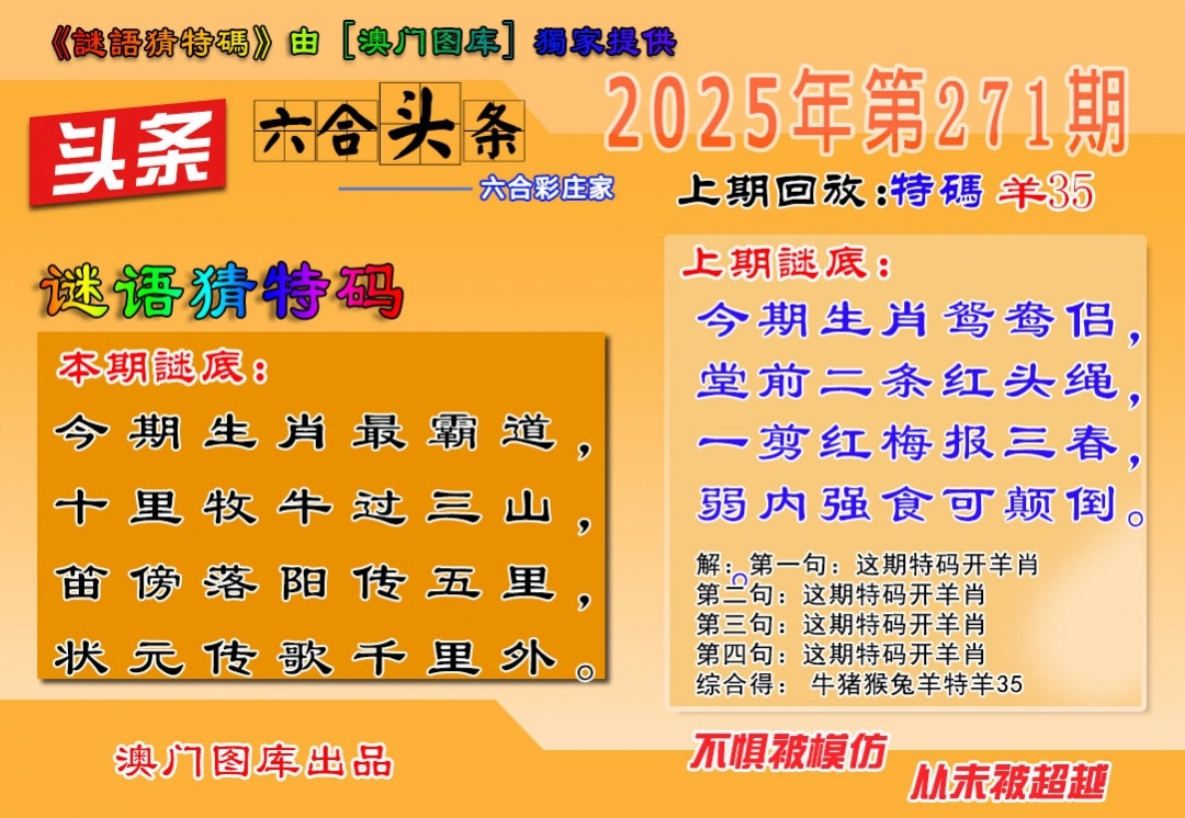 2025271期：澳六合头条，描绘2025期期精准免费玄机:顺风顺水顺人意;解析2025新澳天天正版免费4肖8码：【虎兔龙猪,21-23-25-28-32-39-40-48】