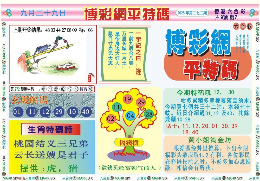 2025272期：博彩平特报，描绘2025年新澳天天彩免费查询玄机:欲钱买洁身自爱动物(羊蛇);解析2025新澳天天彩免费6肖12码：【虎兔龙蛇羊猪,1-5-24-26-28-30-33-34-35-36-47-49】