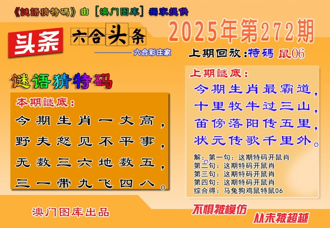 2025272期：澳六合头条，描绘2025期期精准免费玄机:欲钱买洁身自爱动物(羊蛇);解析2025新澳天天正版免费6肖12码：【虎兔龙蛇羊猪,1-5-24-26-28-30-33-34-35-36-47-49】