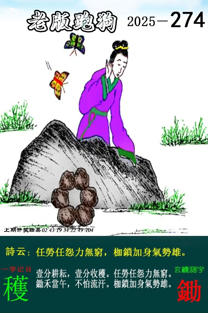 2025274期：老版跑狗图，描绘7777788888新版跑狗图解析玄机:欲钱看天庭 (马狗);解析7777788888新版跑狗3肖6码：【牛猴鸡,4-21-24-25-35-48】