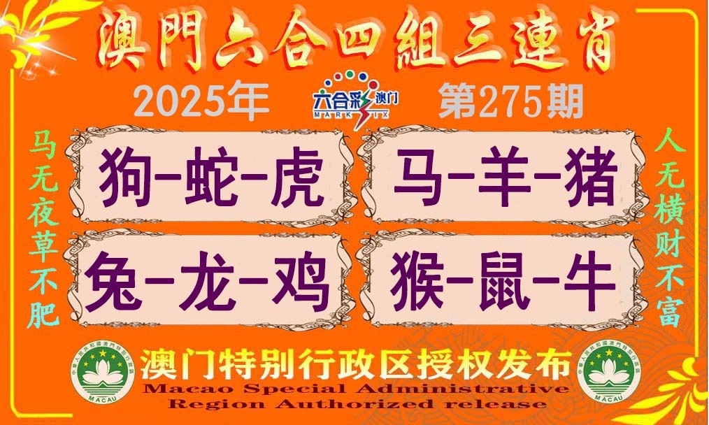 2025275期：四组三连肖，描绘2025期期精准免费玄机:春风一度过天涯;解析2025最新免费资料4肖8码：【兔马猴鸡,6-9-16-25-28-32-33-35】