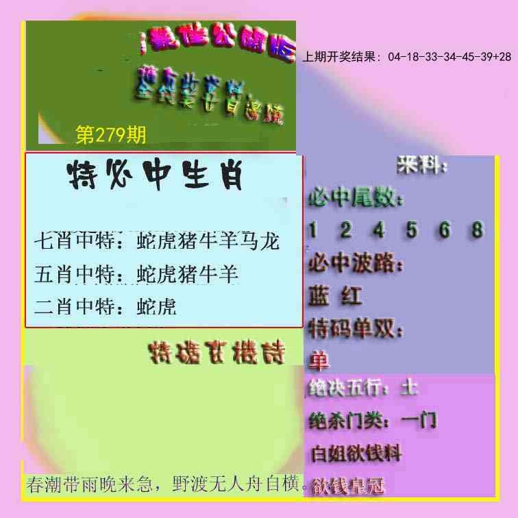 2025279期：波肖尾门报，描绘205期澳门天天彩玄机:说破玄机不为奇;解析2025最新免费资料大全性3肖6码：【虎兔马,10-27-30-33-43-48】