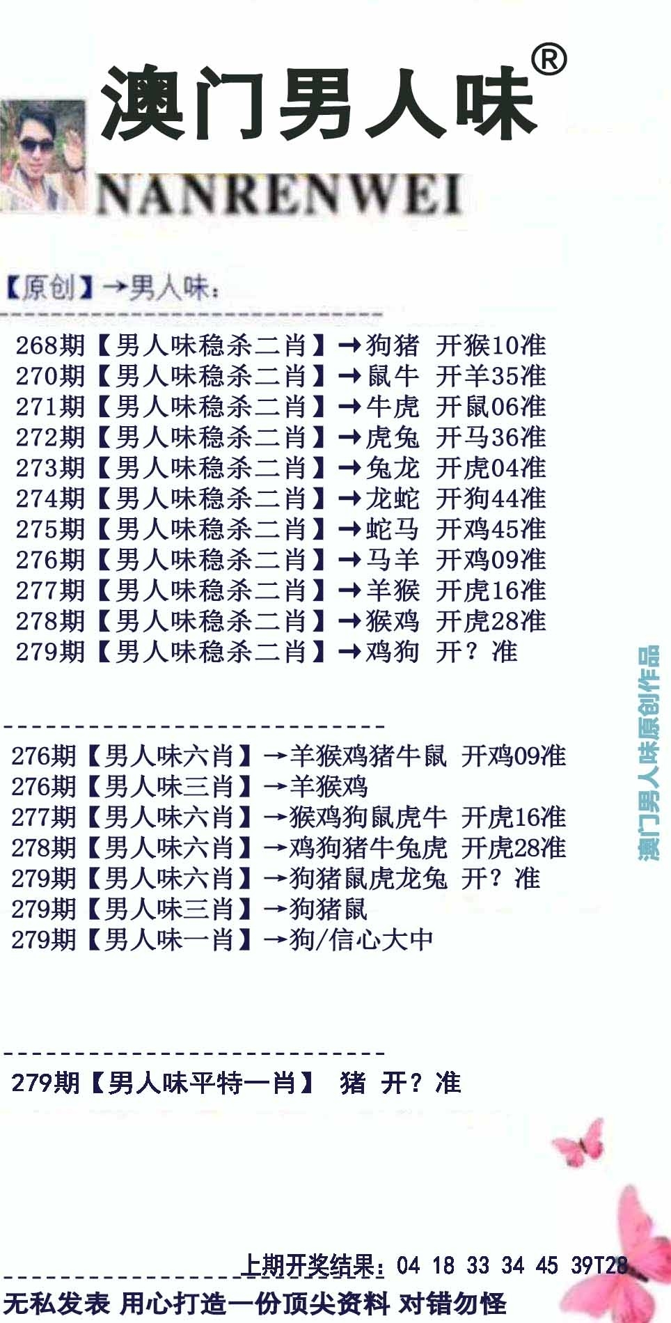 2025279期：澳门男人味，描绘205期澳门天天彩玄机:说破玄机不为奇;解析2025新澳门天天免费3肖6码：【虎兔马,10-27-30-33-43-48】