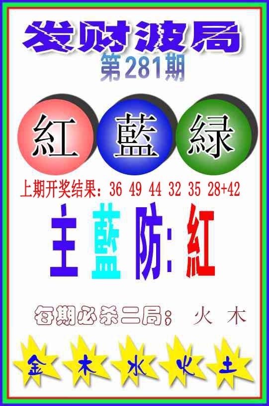 2025281期：发财波局报，描绘2025最新免费资料大全性玄机:买三用六合;解析2025期期精准免费6肖12码：【虎兔蛇马猴鸡,3-4-22-23-28-32-35-37-39-42-44-49】