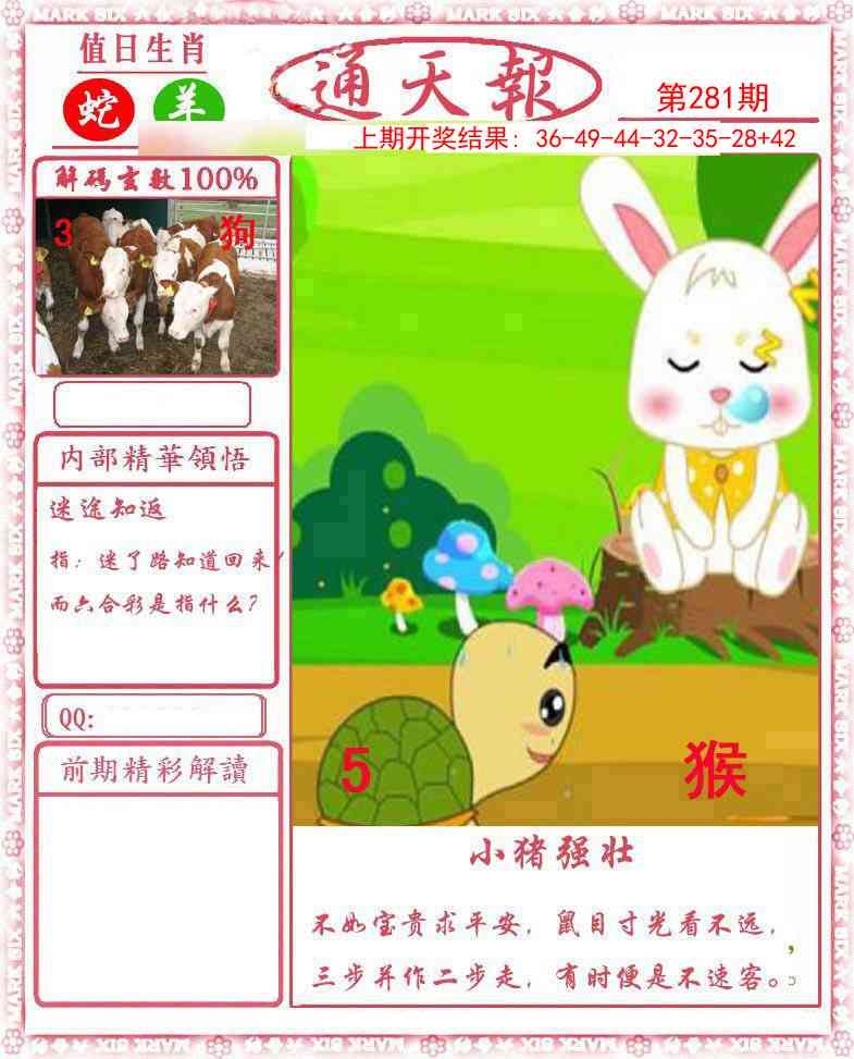 2025281期：正版通天报，描绘2025资料正版大全玄机:买三用六合;解析2025最全免费正版大全6肖12码：【虎兔蛇马猴鸡,3-4-22-23-28-32-35-37-39-42-44-49】