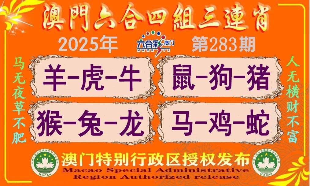 2025283期：四组三连肖，描绘2025期期精准免费玄机:猪狗相合相克出;解析2025最新免费资料6肖12码：【鼠兔龙蛇猴鸡,3-4-7-9-19-20-21-31-36-38-43-49】