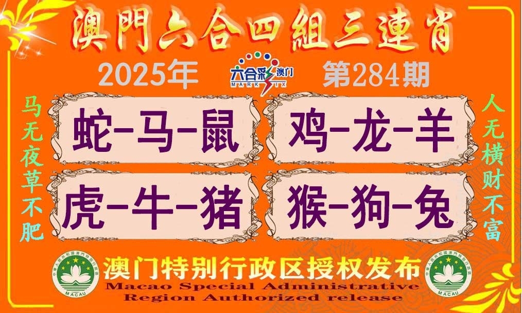 2025284期：四组三连肖，描绘2025最新免费资料玄机:特定红绿满园春;解析2025期期精准免费6肖12码：【牛兔马羊猴猪,1-7-10-15-18-32-33-35-38-46-48-49】