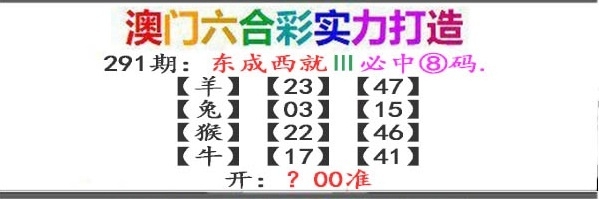 2025291期：东成西就图，描绘2025港资料免费大全玄机:六六大顺二八来;解析205期澳门天天彩5肖10码：【虎龙蛇马猴,1-15-23-33-34-35-39-43-45-47】