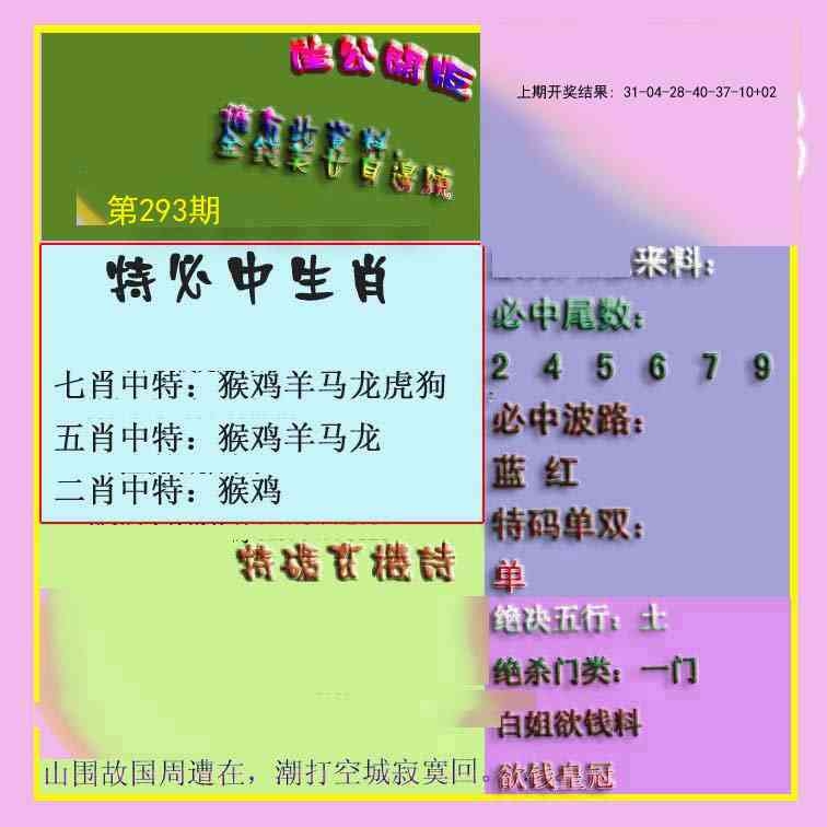 2025293期：波肖尾门报，描绘205期澳门天天彩玄机:蓝红开出生肖东;解析2025新门正版免费4肖8码：【鼠兔蛇鸡,1-7-24-26-35-36-37-38】