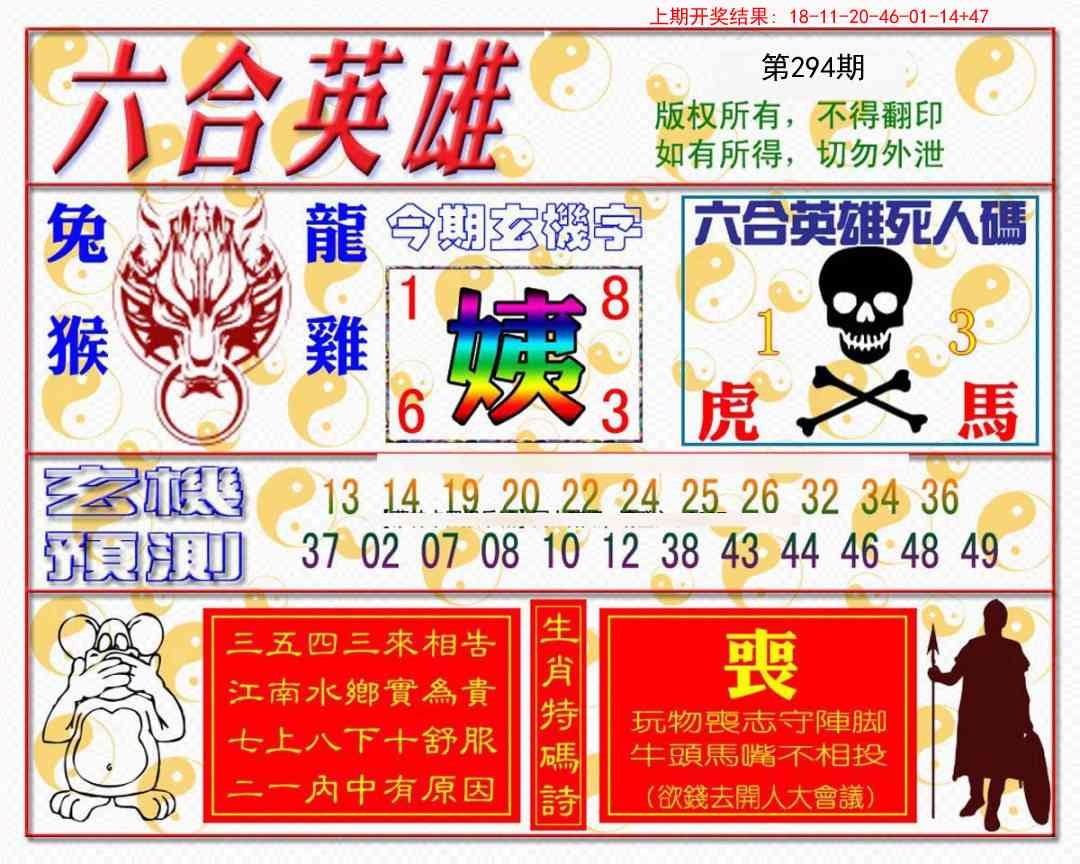 2025294期：六合英雄报，描绘2025最新免费资料玄机:风吹稻花满村香;解析2025最全免费资料大全5肖10码：【鼠牛马羊猪,3-8-9-10-18-20-24-37-40-49】