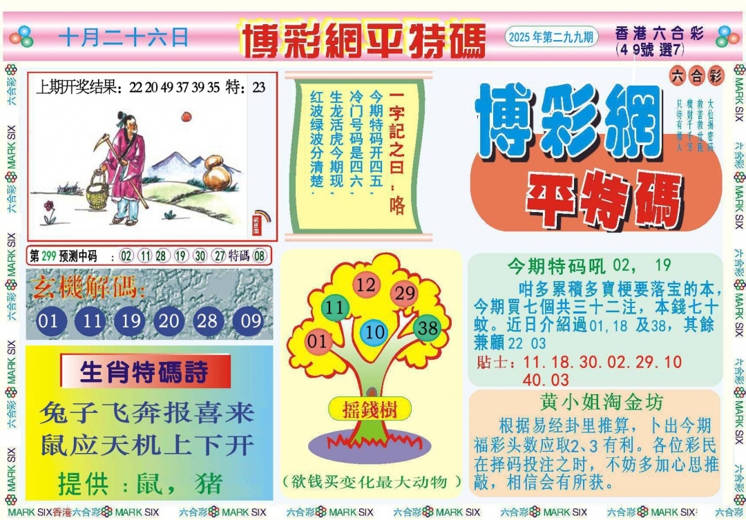 2025299期：博彩平特报，描绘2025新澳天天彩免费玄机:太监当权众将乱;解析2025年天天正版资料3肖6码：【牛虎马,8-27-31-42-46-47】