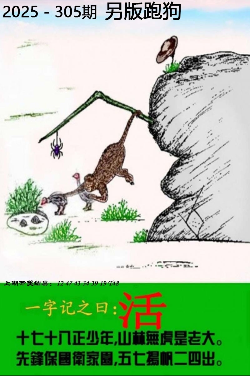 2025305期：另版跑狗图，描绘2025正版资料大全玄机:十七十八正少年;解析2025新期期准的准确消息视频5肖10码：【虎马猴鸡猪,3-12-14-28-30-32-33-35-45-48】