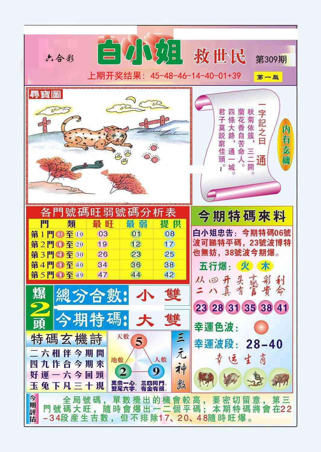 2025309期：白小姐救世，描绘2025最新资料免费大全一玄机:欲钱买身小脚小的 (猪虎);解析2025新资料免费大全一3肖6码：【牛龙鸡,8-17-18-36-39-49】