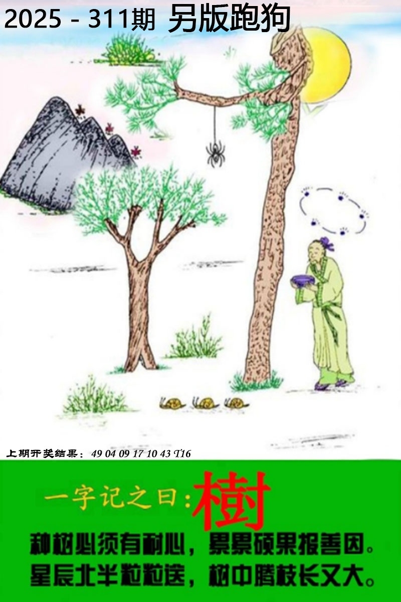 2025311期：另版跑狗图，描绘2025正版资料大全玄机:二八作伴有玄机;解析2025最全免费正版大全5肖10码：【鼠蛇猴鸡狗,2-9-15-17-18-20-22-24-35-43】