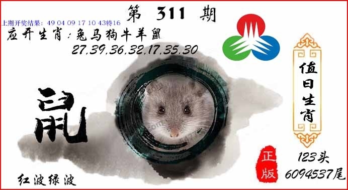 2025311期：值日生肖图，描绘今天日历生肖相冲玄机:二八作伴有玄机;解析机会来了打一生肖5肖10码：【鼠蛇猴鸡狗,2-9-15-17-18-20-22-24-35-43】