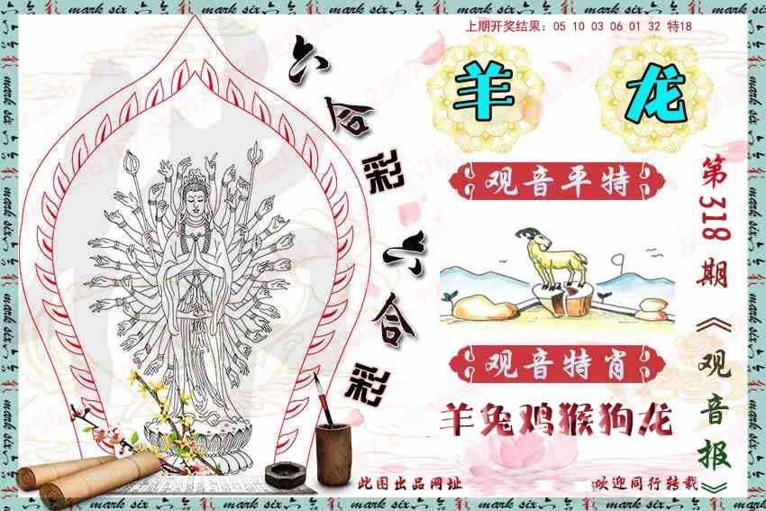 2025318期：观音彩码报，描绘2025新澳门冷码表玄机:红蓝特码送大家;解析2025新澳天天彩开奖3肖6码：【鼠兔猴,1-12-20-26-31-37】