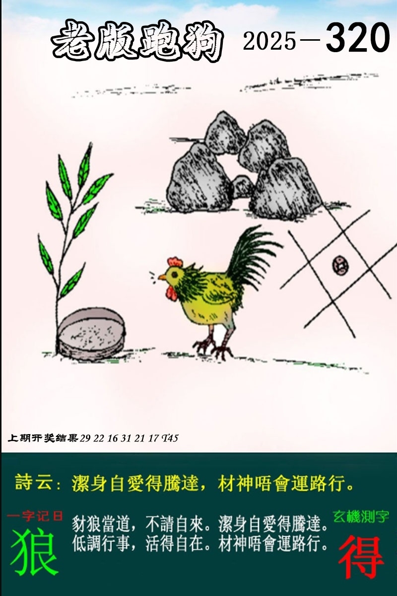 2025320期：老版跑狗图，描绘2025最新正版资料免费玄机:欲钱买最珍贵的动物(猴狗);解析2025正版资料大全4肖8码：【牛龙蛇鸡,6-17-21-27-38-45-47-49】