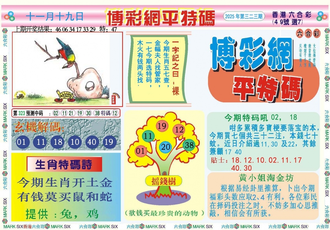 2025323期：博彩平特报，描绘2025新澳天天彩免费玄机:绿波单数万大财;解析2025年天天正版免费5肖10码：【牛虎龙马猴,1-6-9-22-24-26-39-41-44-48】